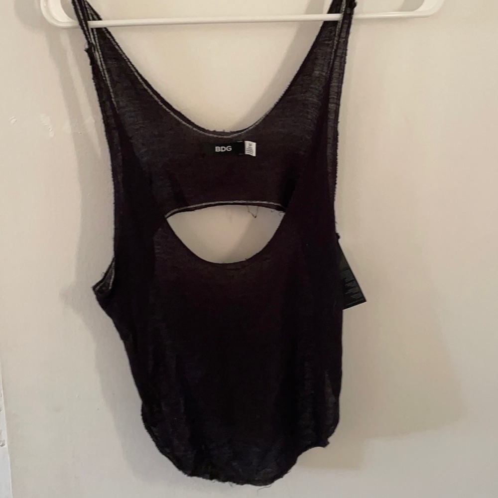 Cute black crop top